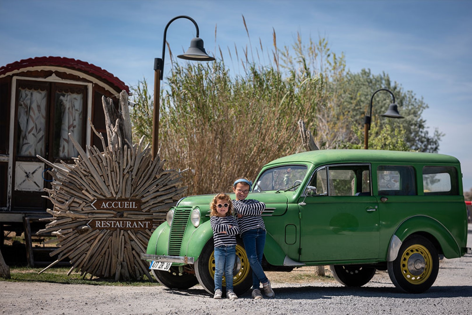 Camping les bois flottés de Camargue