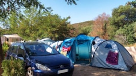 Pitch for tent, caravan or camping car