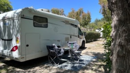 Plaatsing tenten, caravans of campers