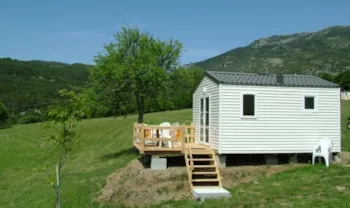 Mietunterkunft - Mobilheim Moon - 16M² - 1 Schlafzimmer - Clico Chic - Camping Castillon de Provence
