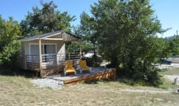Mietunterkunft - Mobilheim Moon+ - 18M² - 1 Schlafzimmer - Clico Chic - Camping Castillon de Provence