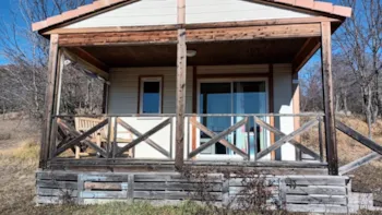 Mietunterkunft - Hütte  Clim - 30 M² - 2 Schlafzimmer - Clico Chic - Camping Castillon de Provence