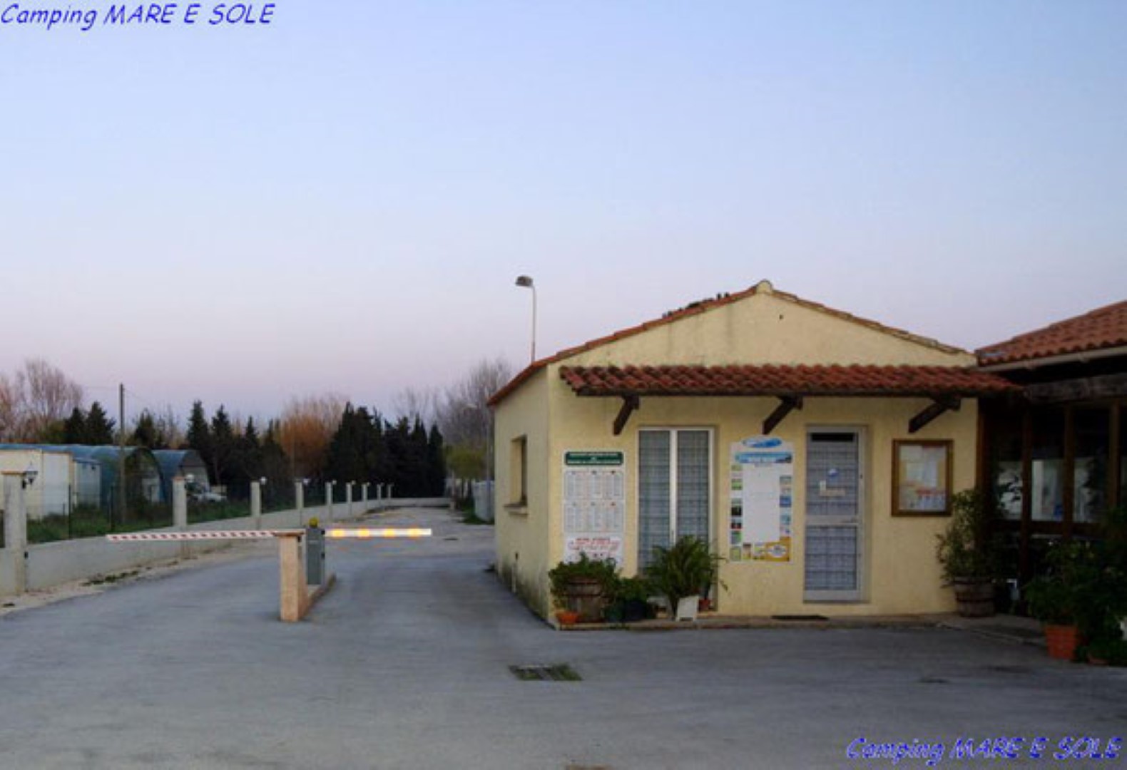 Camping mare e sole