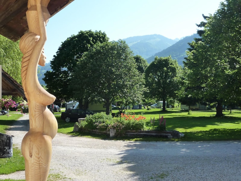 Comfort pitch : caravan or tent + car or camping-car + electricity