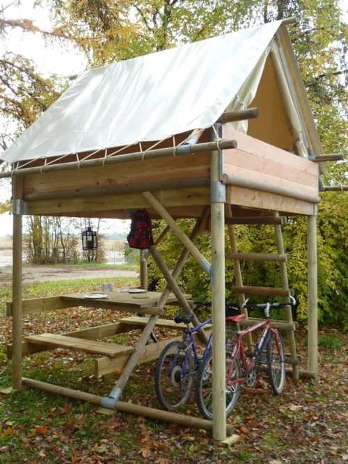 Location - Tente Bivouac - image n°3 - Sites et Paysages De Martinière