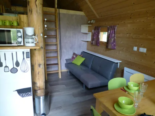 Location - Chalet Chouette 30M² - image n°3 - Sites et Paysages De Martinière