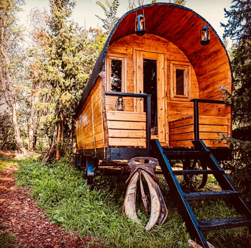 Roulotte Western & Spa Du Wild West Lodge