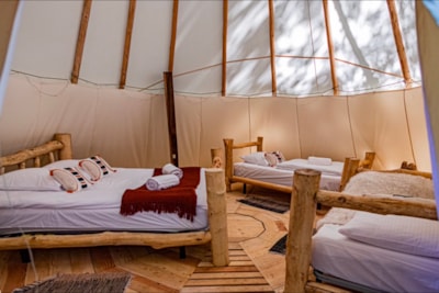 Tepee Sora tribu Wakanda Lodges