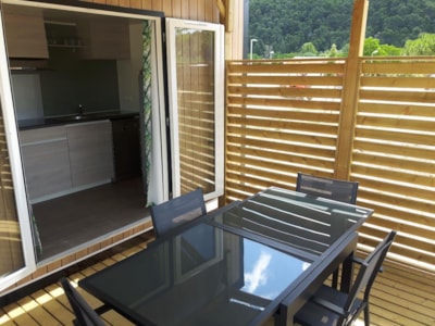 HomeFlower Premium 2 bedrooms Premium 29m² + terrace 21m² + air-conditioning+ Plancha