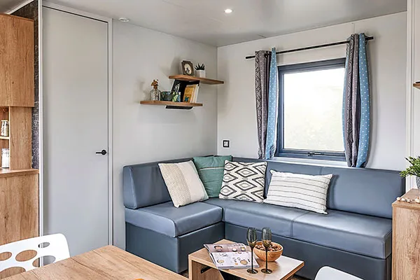 Mobil-Home Premium 38 M² 3 Chambres + Spa + Terrasse 21M² + Tv + Lv + Clim + Plancha + 2 Sdb