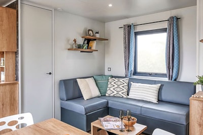 Mobile Home Premium 38 m² 3 bedrooms + SPA + 2 bathrooms + Airco