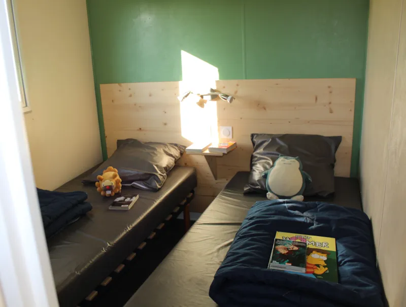 Mobil Home Confort 28M² 2 Chambres + Terrasse 9M² + Climatisation + Tv