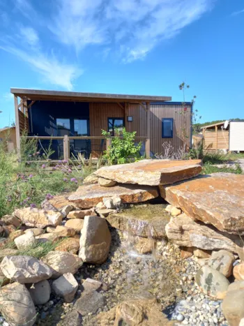 Huuraccommodatie(s) - Stacaravan Premium 2 Slaapkamers 29M² + Terras 21M² + Aircondtioning + Plancha - Flower Camping Olivigne