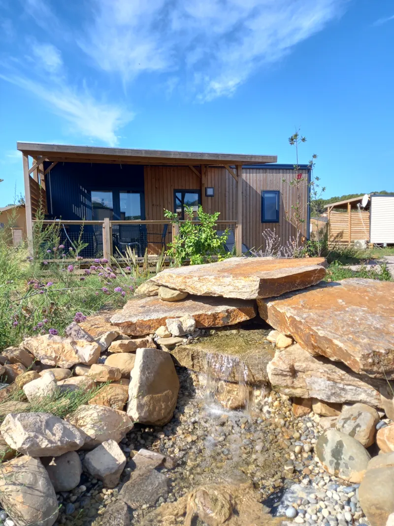 Mobil-Home Premium 29M² 2 Chambres + Terrasse 17M² + Tv + Lv + Clim + Plancha