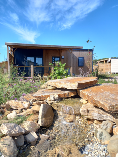 Mobile-home Premium 2 bedrooms 29m² + terrace 17m² + air contionning + plancha
