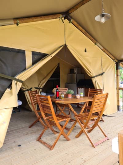 Ecolodge Freeflower confort 2 bedrooms 30m² - without toilet blocks
