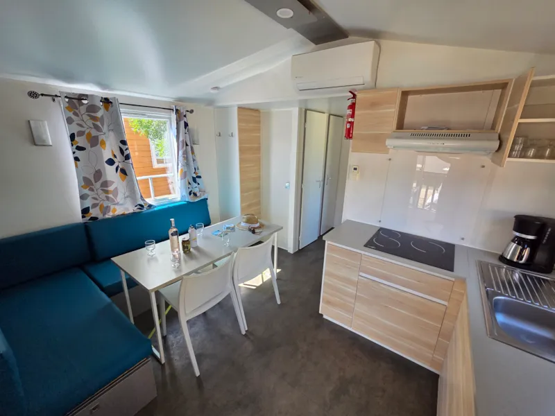 Mobil-Home Confort 32 M² 3 Chambres  + Terrasse 11M² + Clim + Tv