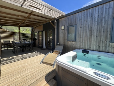 Mobile Home Premium 38 m² 3 bedrooms + SPA + 2 bathrooms + Airco