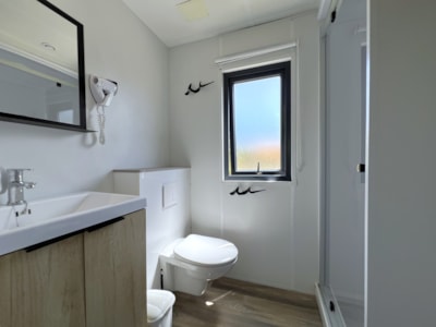 Mobile Home Premium 38 m² 3 bedrooms + SPA + 2 bathrooms + Airco