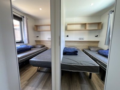 Mobile Home Premium 38 m² 3 bedrooms + SPA + 2 bathrooms + Airco