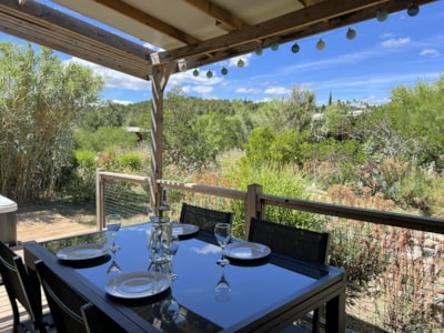 Mobile Home Premium 38 m² 3 bedrooms + SPA + 2 bathrooms + Airco
