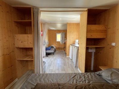 Hiker cabine 18m²  - 2 bedrooms - without private toilet blocks
