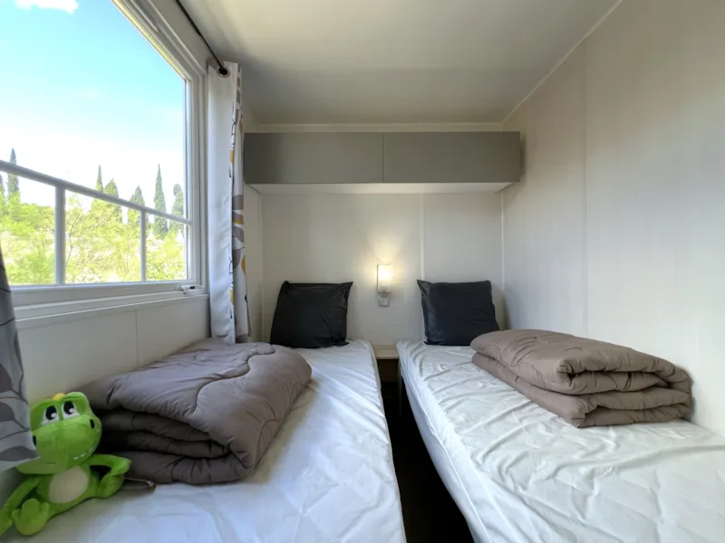 Mobil-Home Confort 32 M² 3 Chambres  + Terrasse 11M² + Clim + Tv