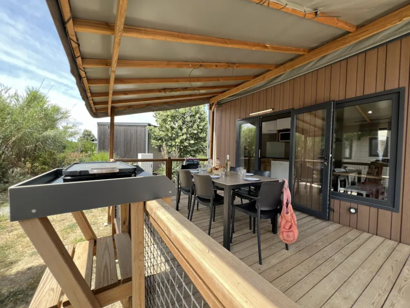Homeflower Premium 35 M² 3 Chambres + Terrasse 21M² + Tv + Lv + Clim + Plancha