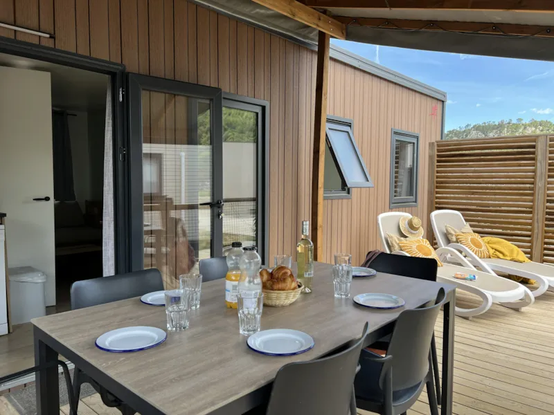 Homeflower Premium 35 M² 3 Chambres + Terrasse 21M² + Tv + Lv + Clim + Plancha