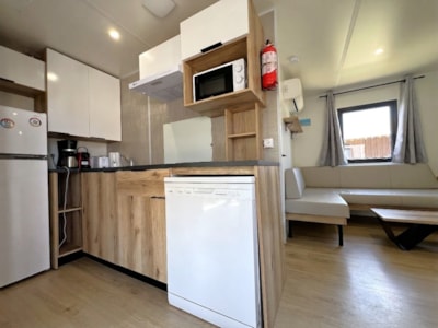 Homeflower Premium 35 m² 3 bedrooms + terrace 21m² + TV + LV +air-conditioning+plancha