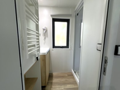 Mobile-home 3 bedrooms Premium 32m² + terrace 21m² + air-conditioning+ TV + plancha