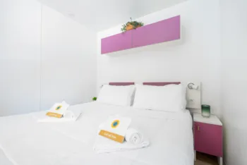 Mietunterkunft - Lodge Superior Duo Dog - Club del Sole Rivaverde Easy Camping Village 