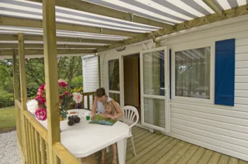 Location - Mobil-Home 4 Pièces - Accueil Lit Bébé Impossible - VVF Argol