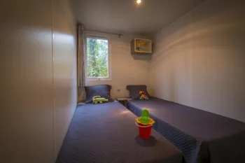Mietunterkunft - Mobilheim Cosy Plus Klimatisiert 3 Zimmer - I63c - Camping Marvilla Parks - Domaine des Tours