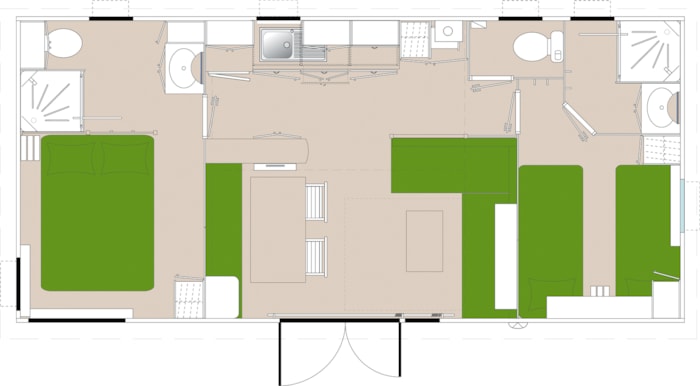 Mobil-Home Confort 2 Plus