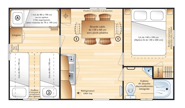 Mobil-Home Essentiel - 25M²