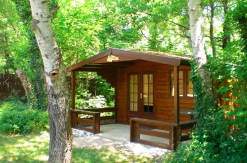 Accommodation - Double Wooden Cabin - 2 Single Beds - image n°1 - Camping La Vaugelette