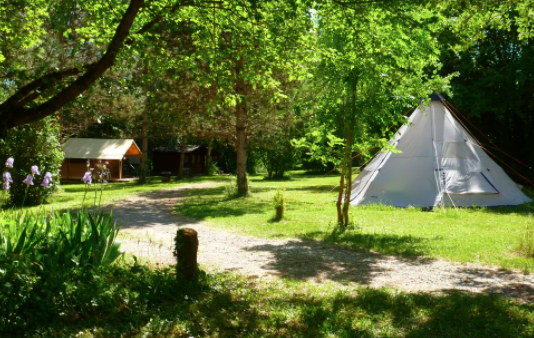 Location - Tipi - 4 Lits Simples - - Camping La Vaugelette