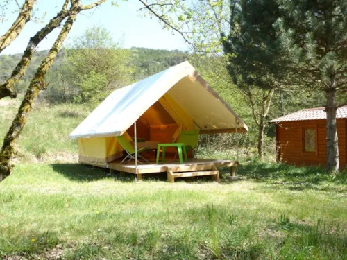 Mietunterkunft - Zelt Canada Treck - 1 Doppelbett - - image n°5 - Camping La Vaugelette