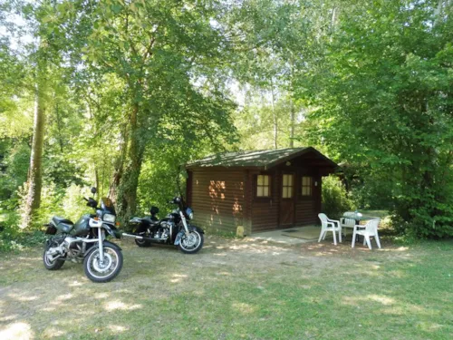 Accommodation - Double Wooden Cabin - 2 Single Beds - image n°4 - Camping La Vaugelette