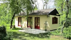 Locatif - Schlafzimmer – mit Etagenbett - Camping La Vaugelette