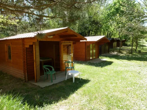 Accommodation - Double Wooden Cabin - 2 Single Beds - image n°2 - Camping La Vaugelette