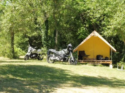 Mietunterkunft - Zelt Canada Treck - 2 Einzelbetten - - image n°7 - Camping La Vaugelette