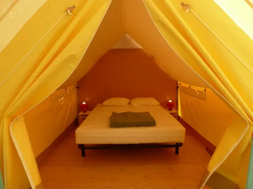Mietunterkunft - Zelt Canada Treck - 1 Doppelbett - - image n°2 - Camping La Vaugelette