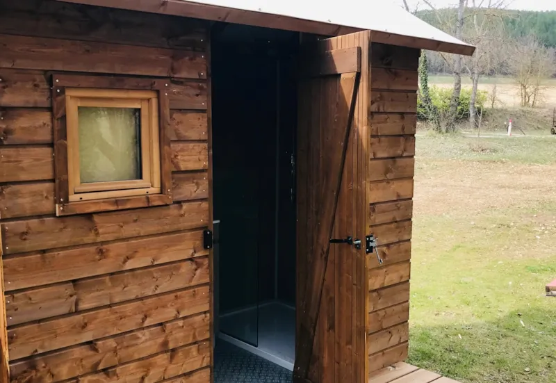 Roulotte Avec Salle De Bain Privée - 2 Lits Simples -