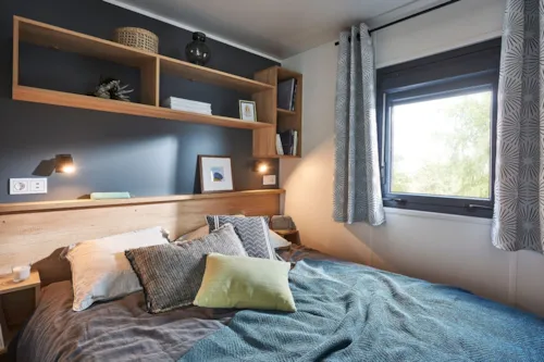 Mietunterkunft - Neu 2023 : Mobilhome Cottage - Allen Komfort: Küche, Wc Und Badezimmer - 1 Schlafzimmer - image n°2 - Camping La Vaugelette