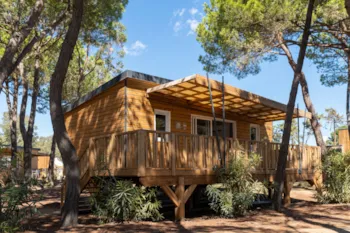 Mietunterkunft - Hütte Auf Pfählen 3 Schlafzimmer Premium - Village Vacances Sandaya Cap Sud 