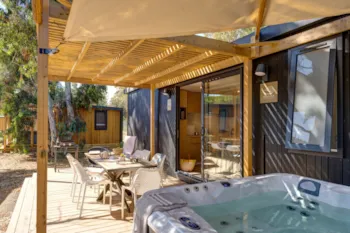 Mietunterkunft - Cottage Spa 2 Schlafzimmer Premium - Village Vacances Sandaya Cap Sud 