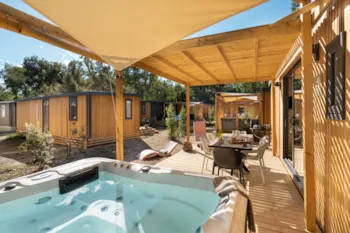 Mietunterkunft - Cottage Spa 3 Schlafzimmer Premium - Village Vacances Sandaya Cap Sud 