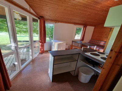 Chalet 38m² - 2 bedrooms (adapted to the people with reduced mobility)